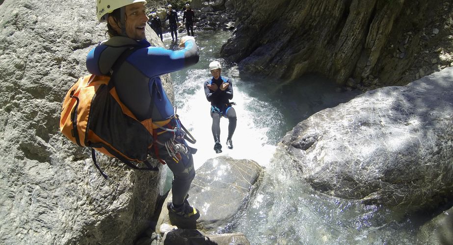 Canyoning Frankrijk groepsreis Canyoning Frankrijk groepsreis